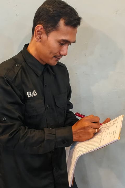 Tim BAS Bekerja